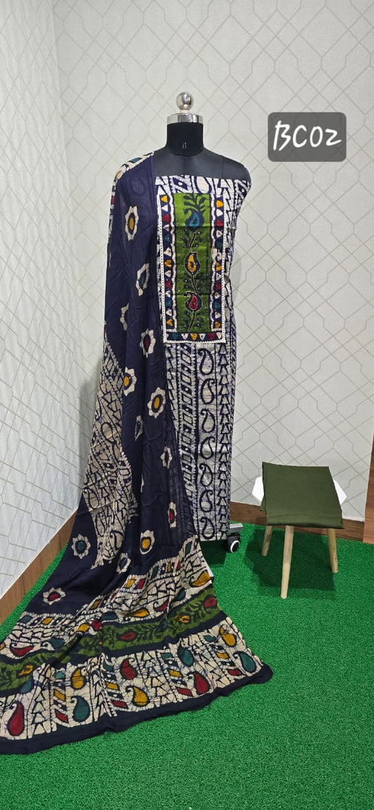 Bathik Cotton Suit (BC02)