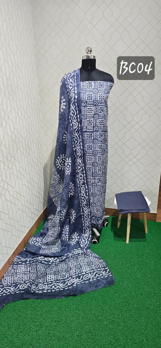 Bathik Cotton Suit (BC04)