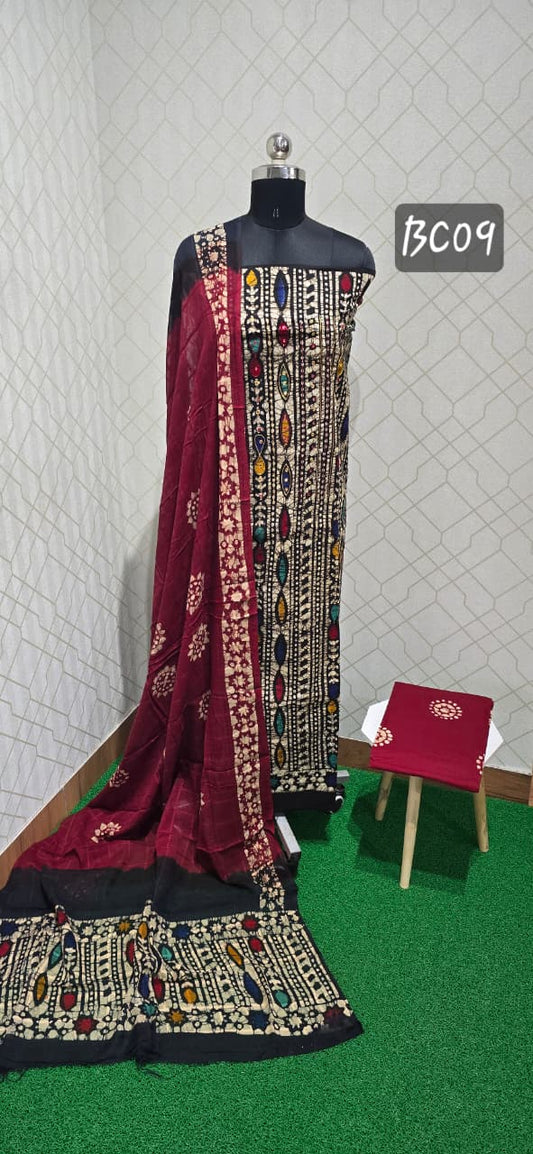 Bathik Cotton Suit (BC09)