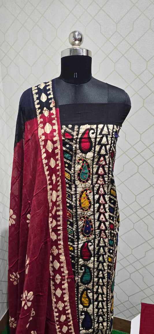 Bathik Cotton Suit (BC10)