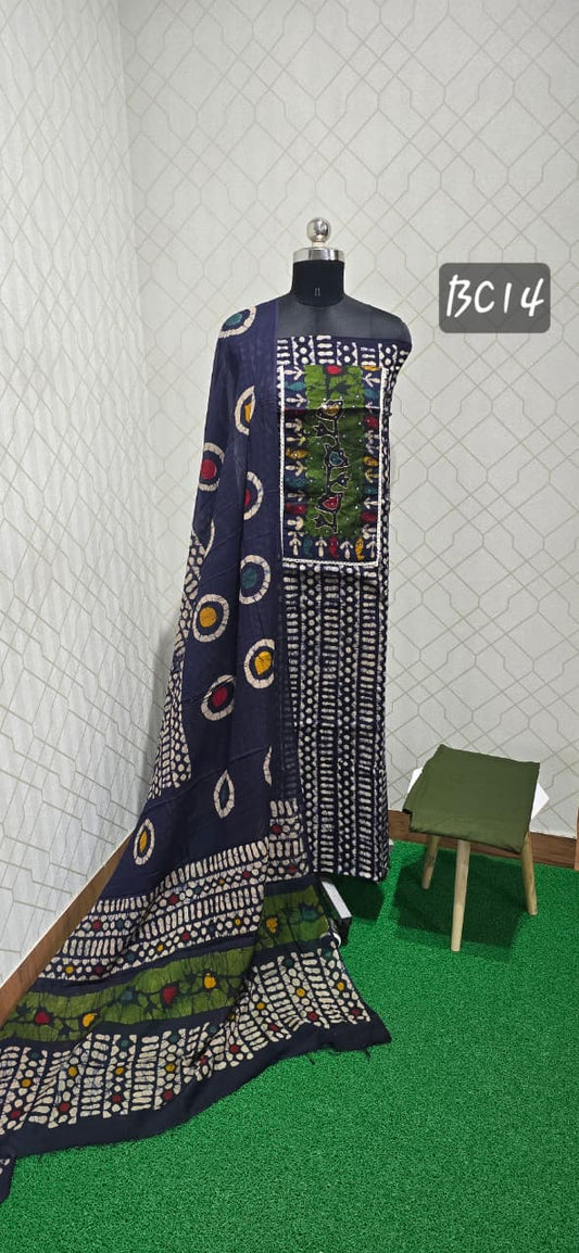 Bathik Cotton Suit (BC14)