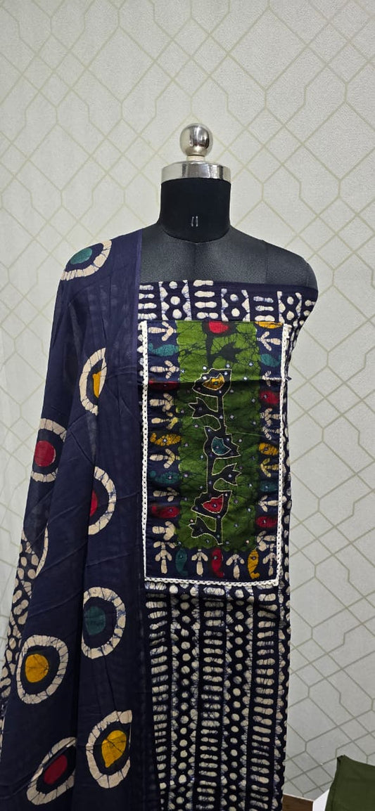 Bathik Cotton Suit (BC14)