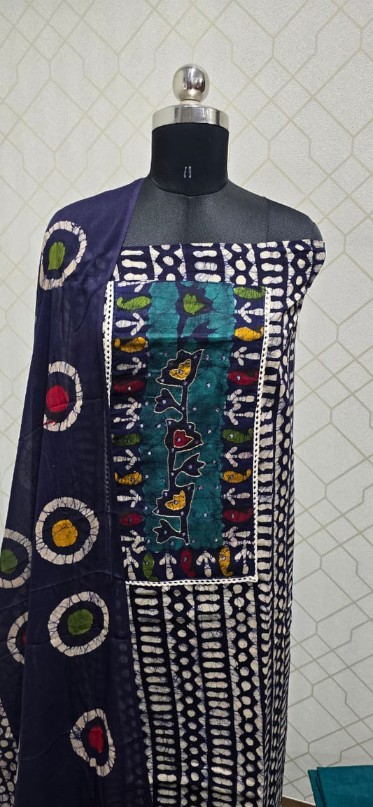 Bathik Cotton Suit (BC15)