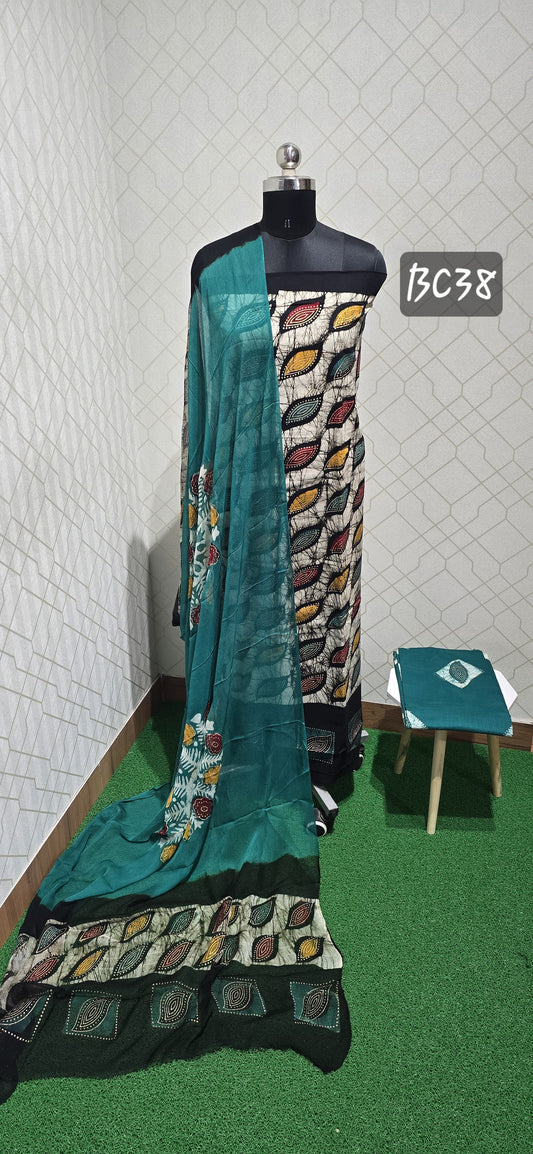 Bathik Cotton Suit (BC38)