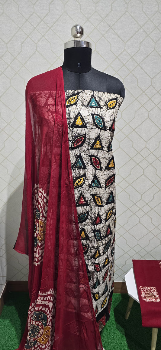 Bathik Cotton Suit (BC31)