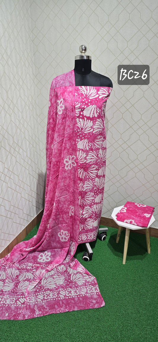 Bathik Cotton Suit (BC26)