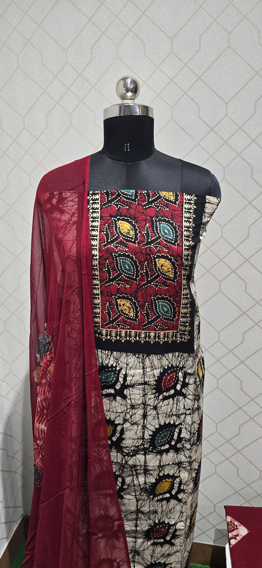 Bathik Cotton Suit (BC33)