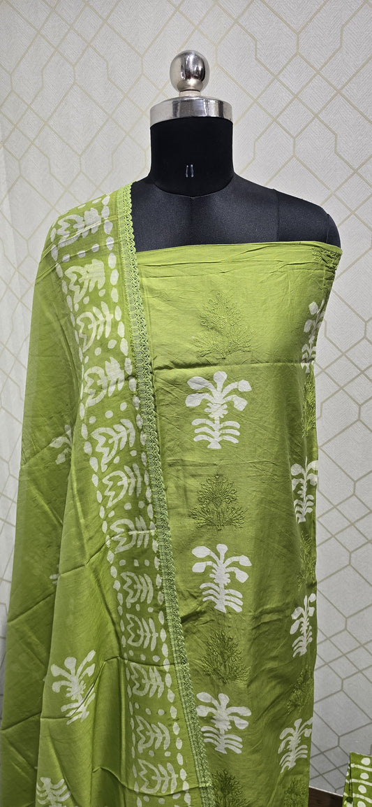 Bathik Silk Cotton Suit (BC20)