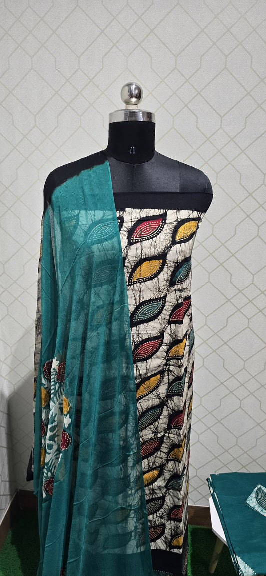 Bathik Cotton Suit (BC38)