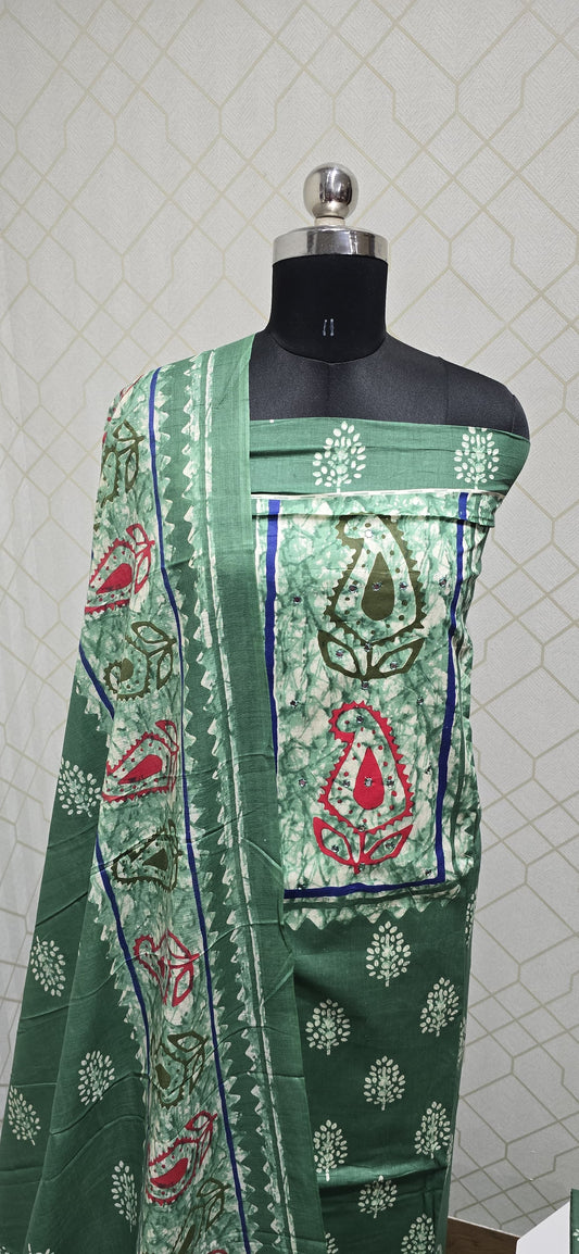 Bathik Cotton Suit (BC41)