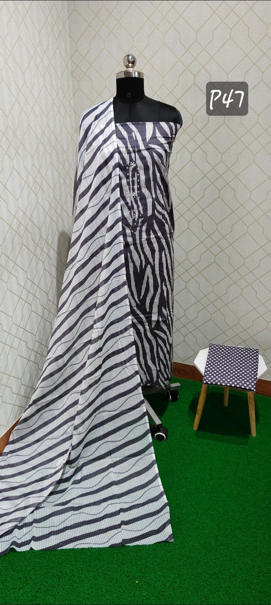 Bathik Cotton Suit (BC47)