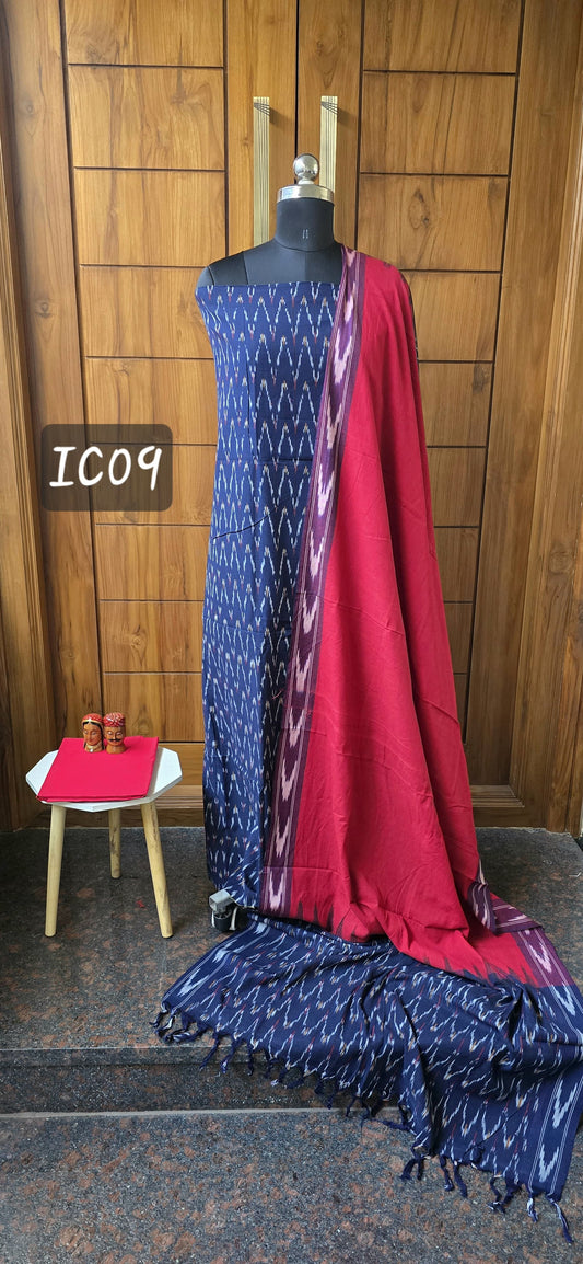 Ikkat Cotton - IC09