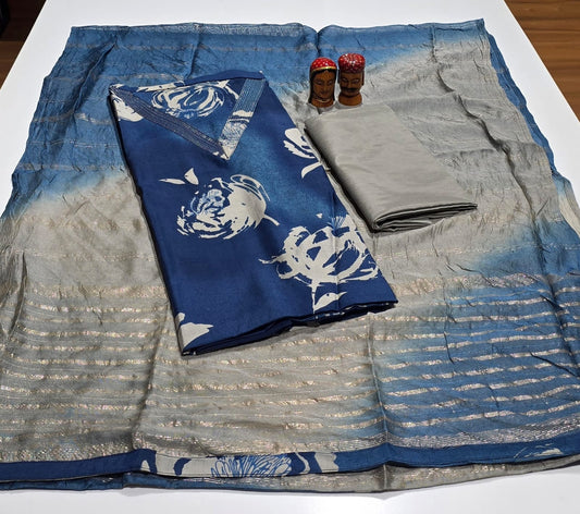 Party wear silk suit - 02