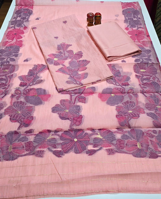 Party wear silk suit - 05