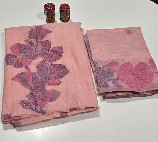 Party wear silk suit - 05