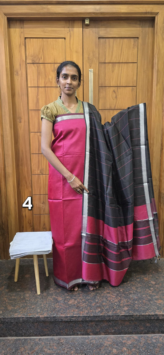 Mangalagiri 3 piece silk - MSP04