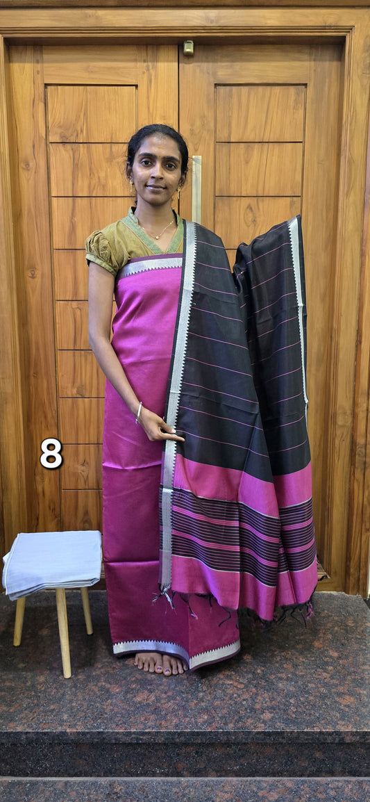 Mangalagiri 3 piece silk - MSP08