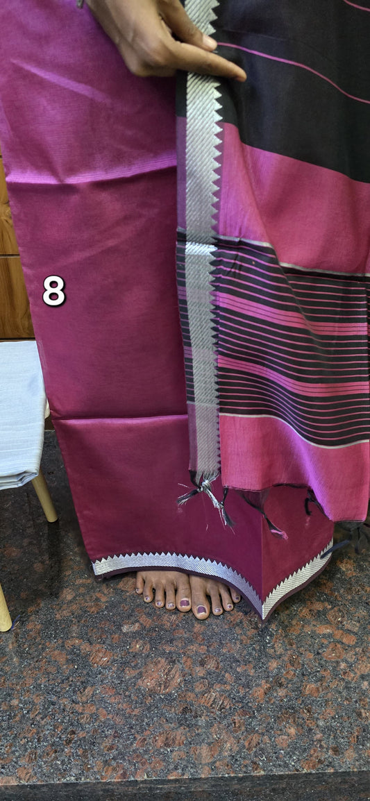 Mangalagiri 3 piece silk - MSP08