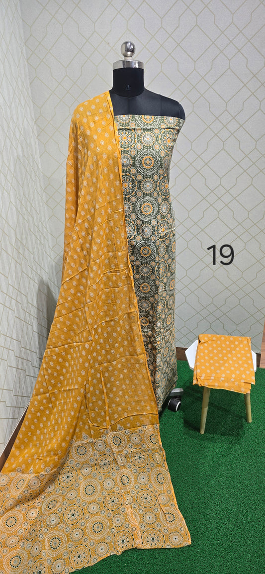 Block Printed Jaipuri Cotton - 19