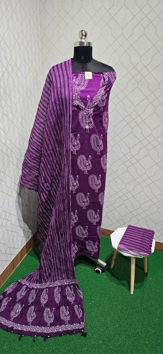 Premium Pure Cotton Suit - 03