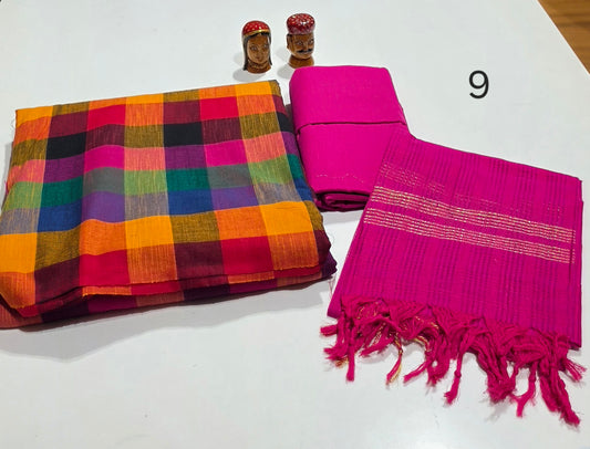 Madras Checks 3 piece - 09