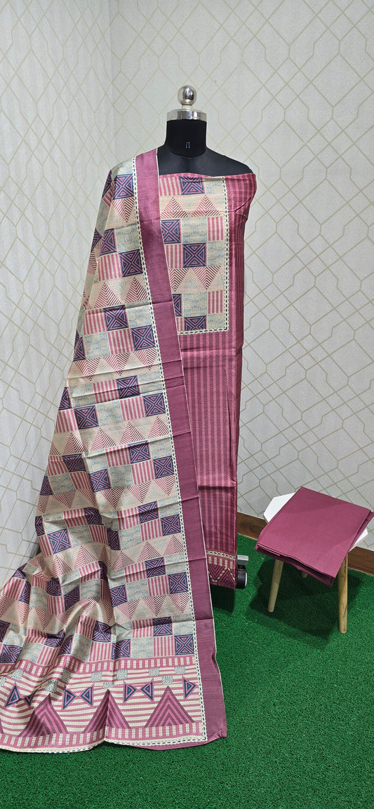 Aadi Sale : Rich looking Semi-Tussar 4