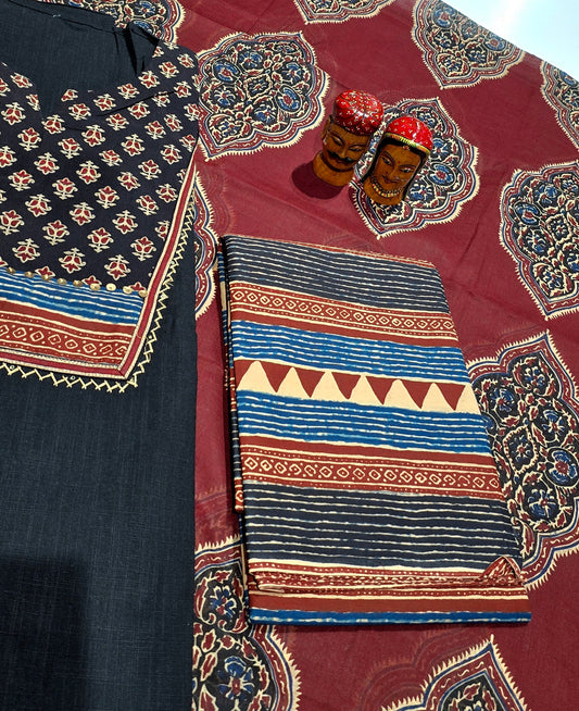 Ajrakh Cotton Special Edition - 04