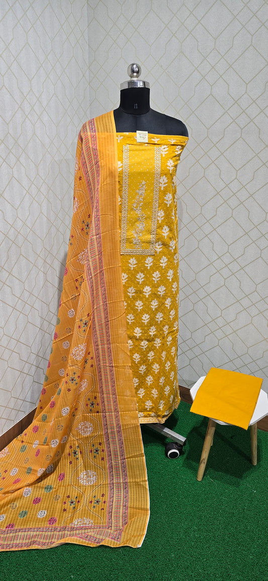 Premium Pure Cotton Suit - 81
