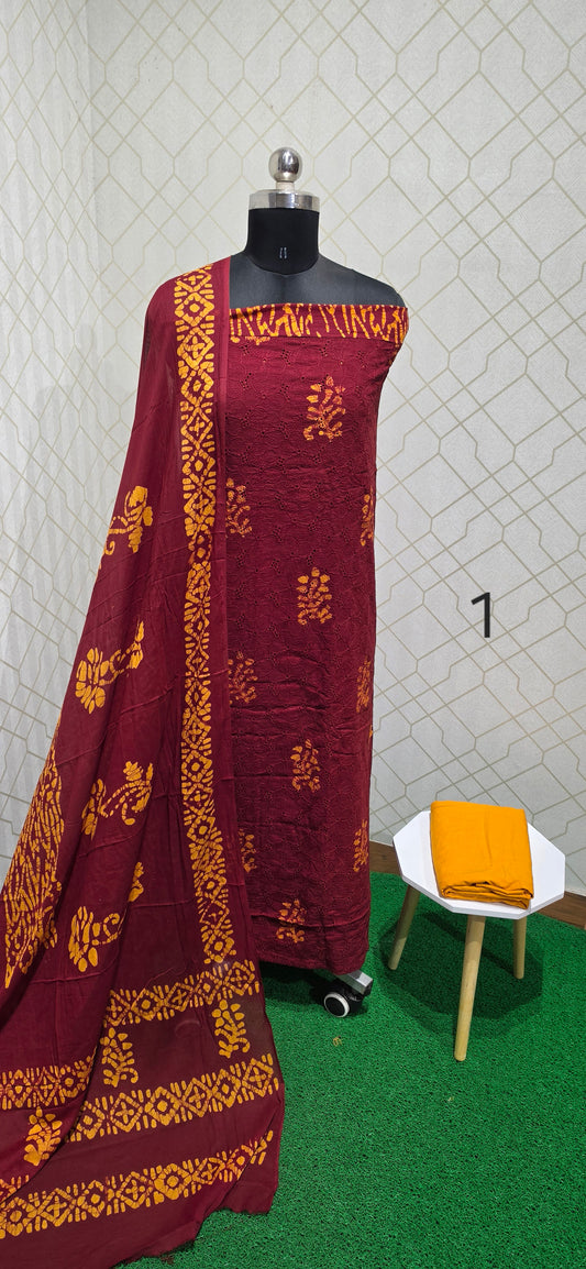 Hacobba bathik cotton suit - 01