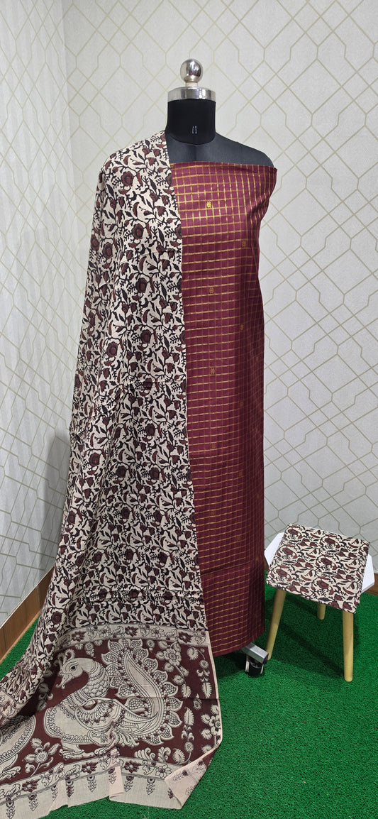 Customized Kalamkari Suits- CK6