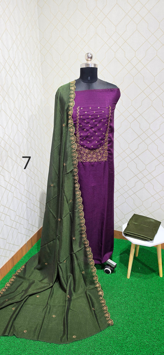 Vichithra Silk Salwar's - 07