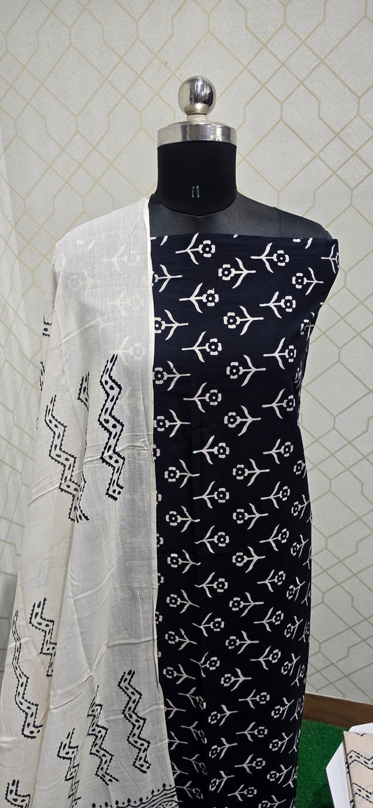 Block Printed Jaipuri Cotton - 17