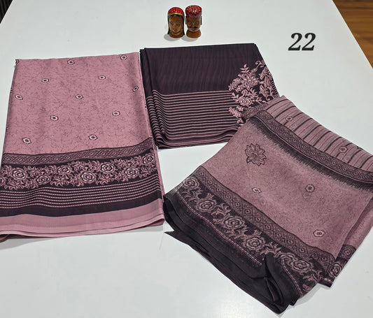Crepe suit - 22
