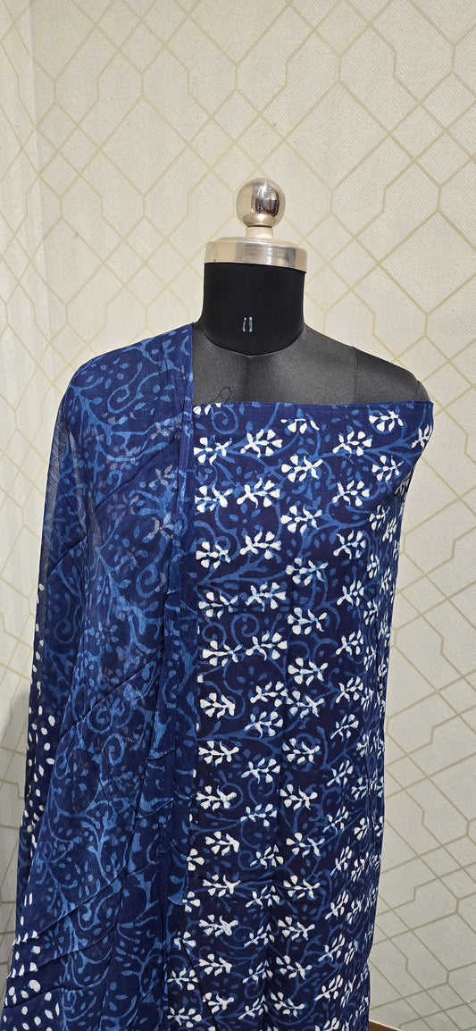 Block Printed Jaipuri Cotton - 09