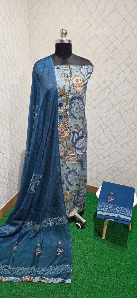 College / office wear silk suit - 03