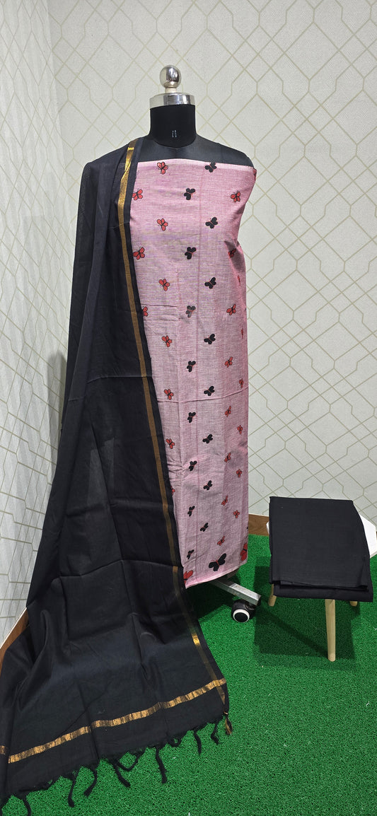 Office wear Handloom Cotton Suits - H03