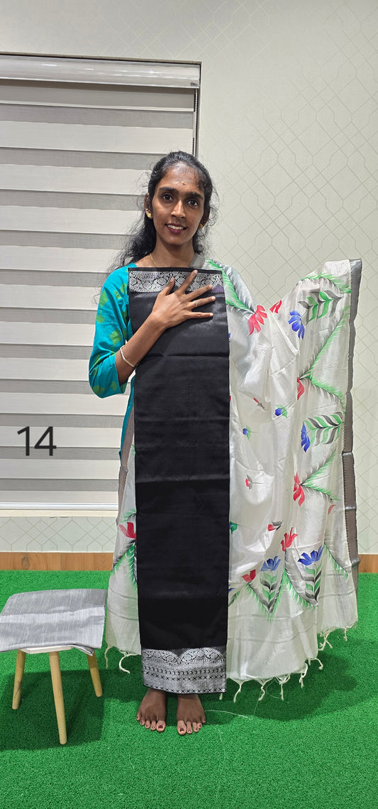 Mangalagiri 3 piece silk - MS14