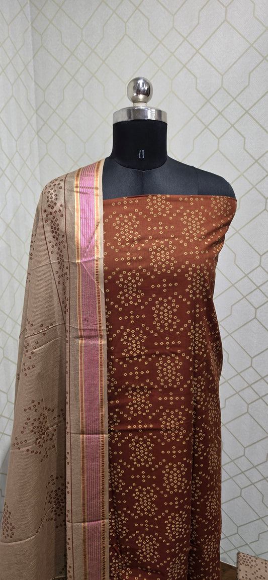 2.5 mtrs Office Wear Cotton Salwar - 04