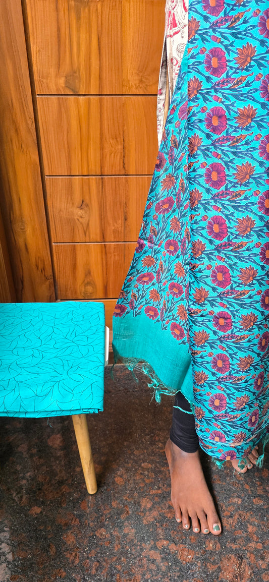 Katan Silk Suit - 5