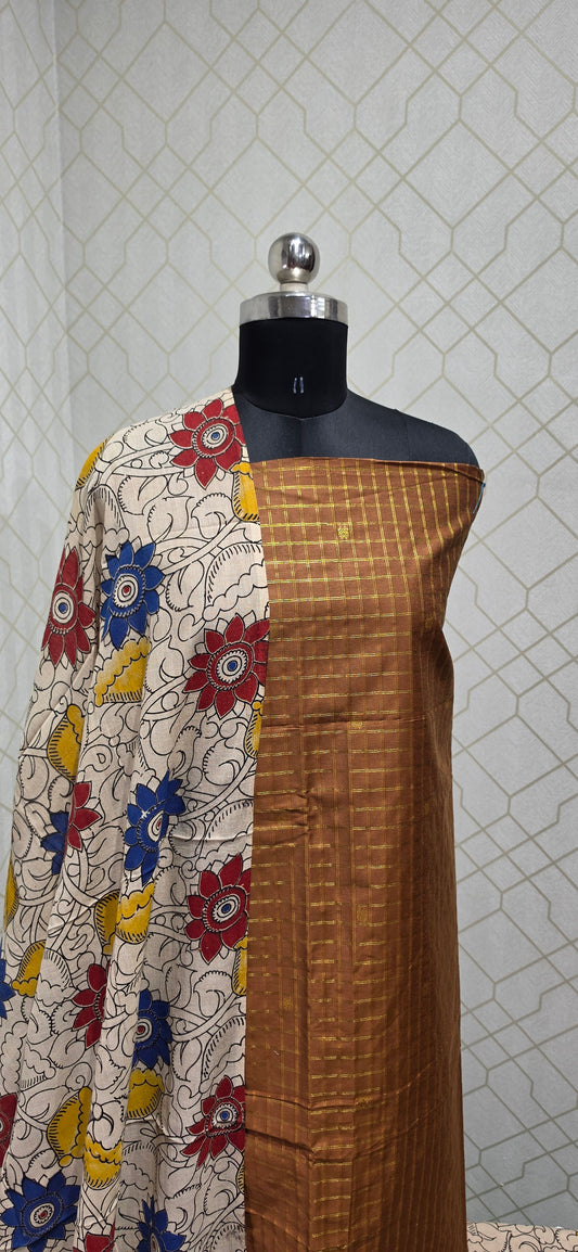 Customized Kalamkari Suits- CK3