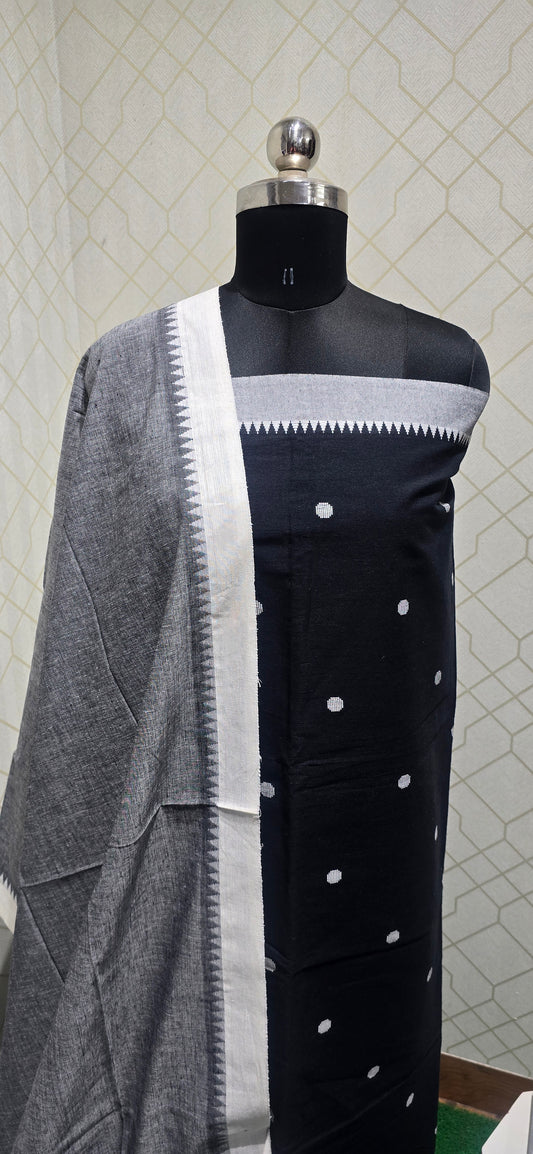 Office wear Handloom Cotton Suits - 05