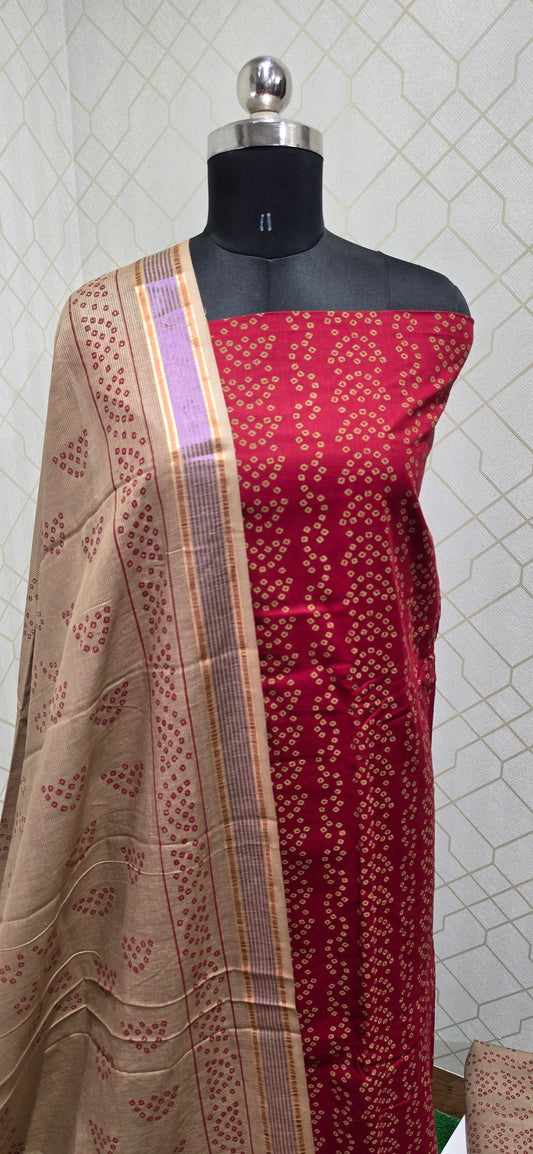 2.5 mtrs Office Wear Cotton Salwar - 07