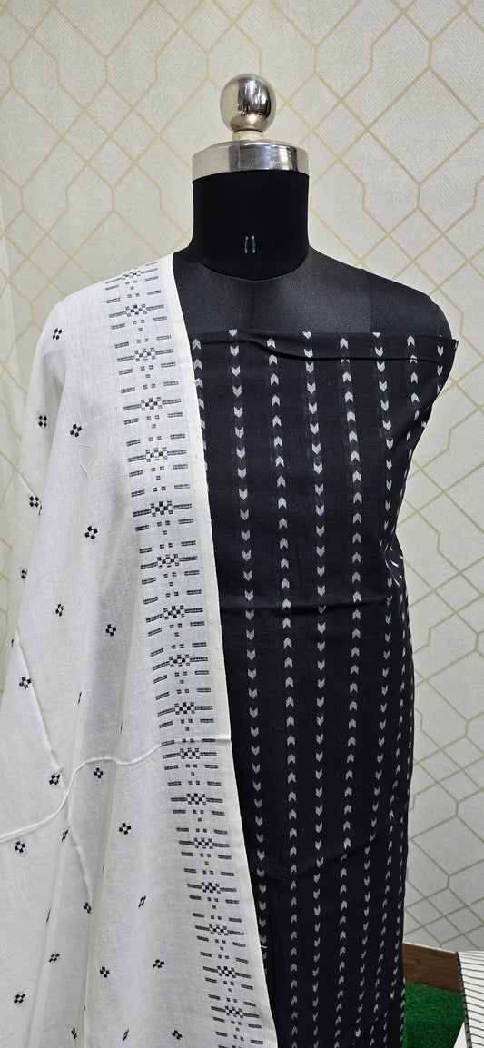 Office wear Handloom Cotton Suits - H04