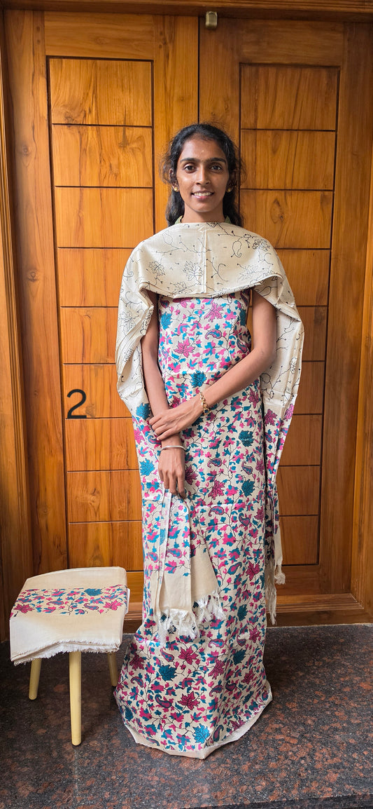 Khadhi Katan Silk Suit - 2