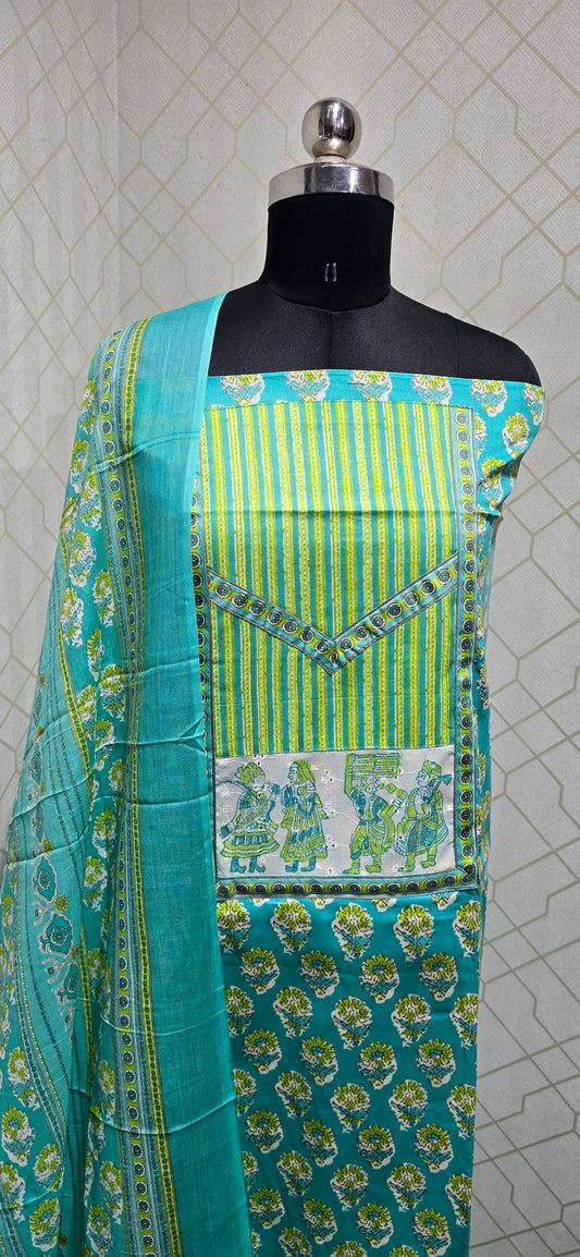 Premium Pure Cotton Suit - 57