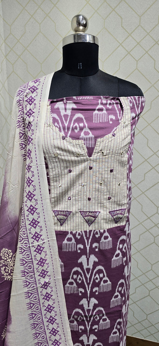 Premium Pure Cotton Suit - 63