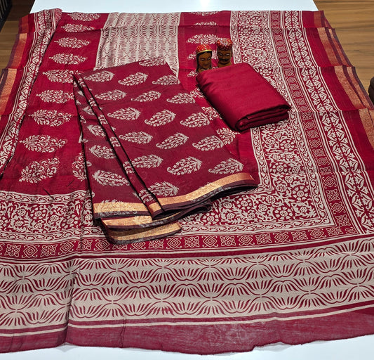 Semi-Maheswari silk - 02