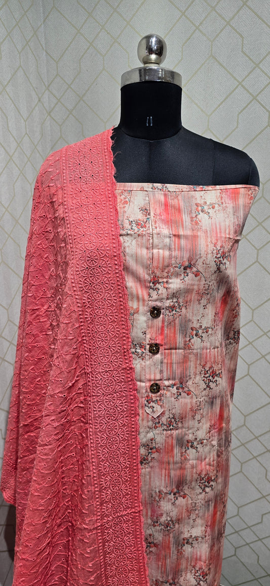 Hacobba dupatta special cotton suit - 01