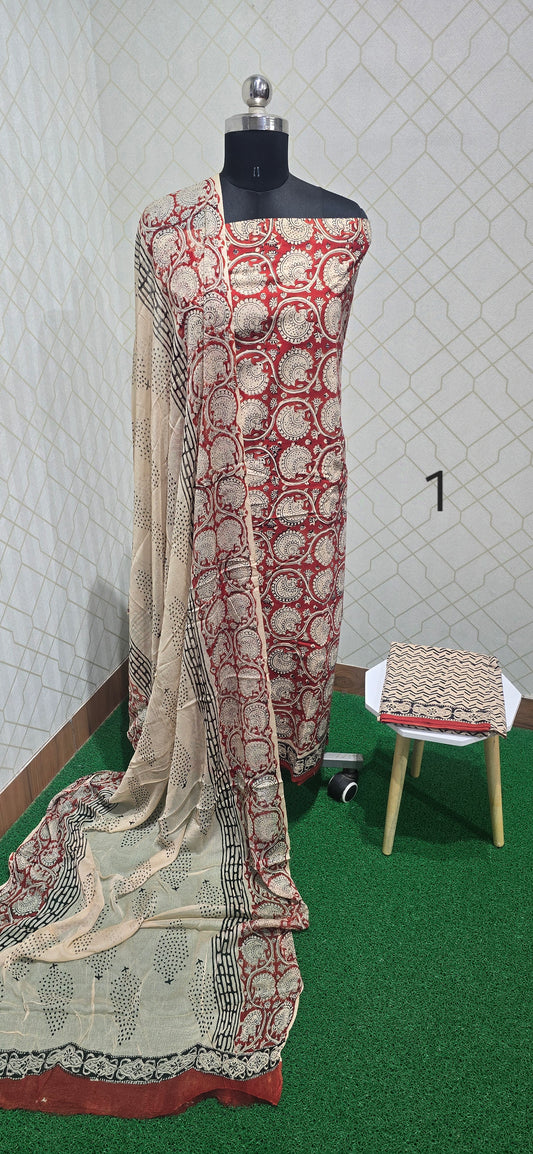 Block Printed Jaipuri Cotton - 01