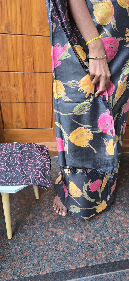 Katan Silk Suit - 1